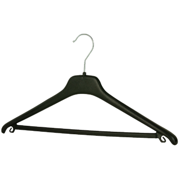Kleiderbügel Kunststoffbügel mit Steg 34cm