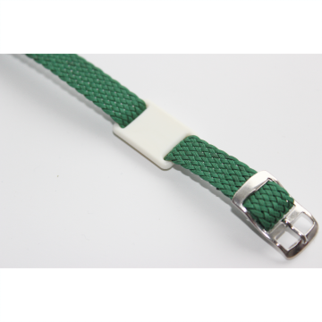 Kunststoffplättchen für Garderobenbänder 12mm