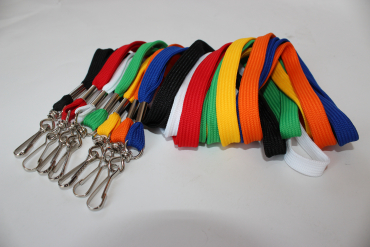 Schlüsselbänder Lanyards neutral unbedruckt