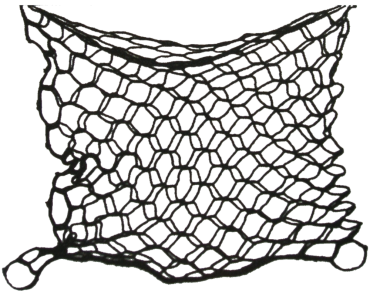Ersatznetz Garderobenbügel Kurzbügel
