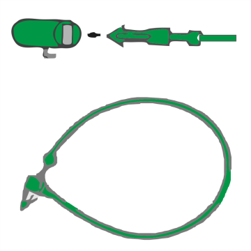 Sicherheitsfäden Etikettenbefestigungen RONDO-DIT 160