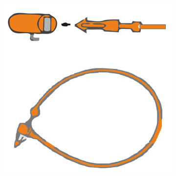 Sicherheitsfäden Etikettenbefestigungen RONDO-DIT 160