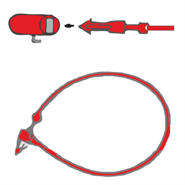Sicherheitsfäden Etikettenbefestigungen RONDO-DIT 160
