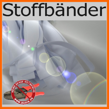 Stoffkontrollbänder neutral einfarbig gewebt mit Kunststoffverschluss zum zuschieben