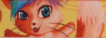 Stoffkontrollbänder individuell bedruckt mit Kunststoffverschluss zum zudrücken