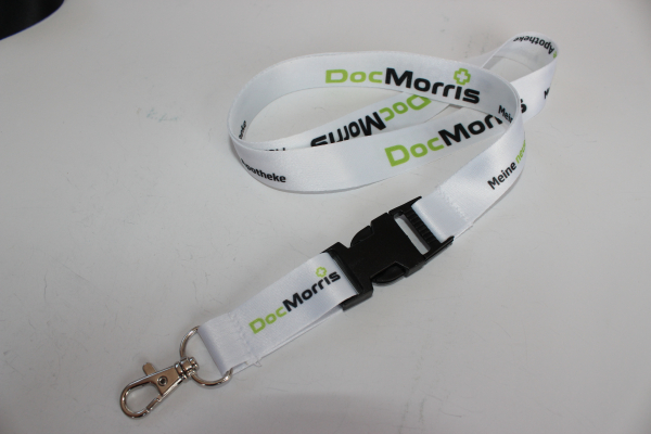 Schlüsselbänder Lanyards incl.einfarbiger Bedruckung