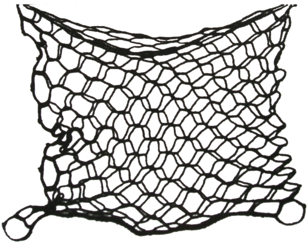Ersatznetz Garderobenbügel Kurzbügel