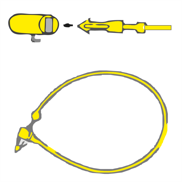 Sicherheitsfäden Etikettenbefestigungen RONDO-DIT 160