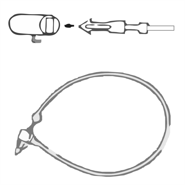 Sicherheitsfäden Etikettenbefestigungen RONDO-DIT 160