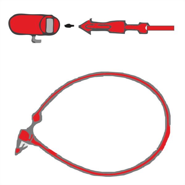 Sicherheitsfäden Etikettenbefestigungen RONDO-DIT 160