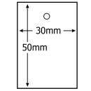 Kartonetiketten 30x50mm