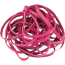 Gummiringe 80mm rot