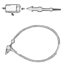 Sicherheitsfäden Etikettenbefestigungen QUADRO-DIS