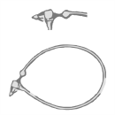 Sicherheitsfäden Etikettenbefestigungen OSAKA